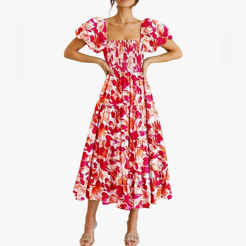 NWT Pretty Garden Floral Dress
